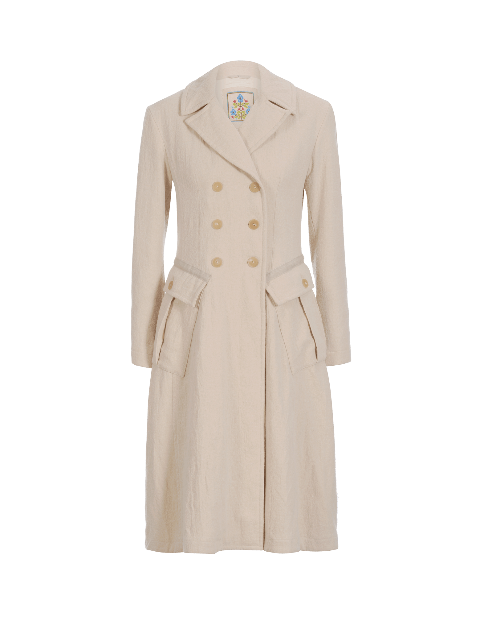 cream coat